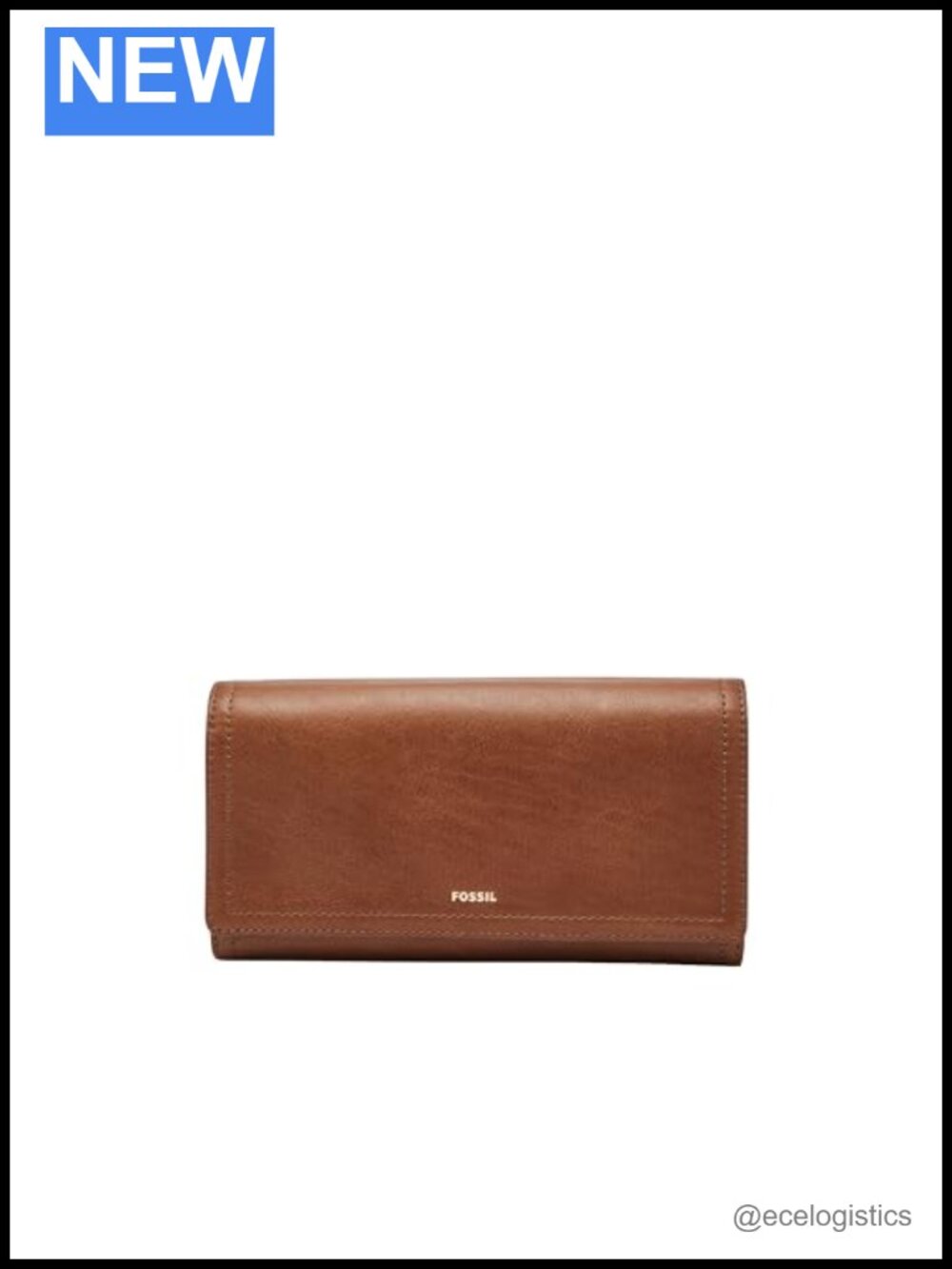 Women's Leather RFID Blocking Flap Clutch Wallet Organizer with 12 Card Slots